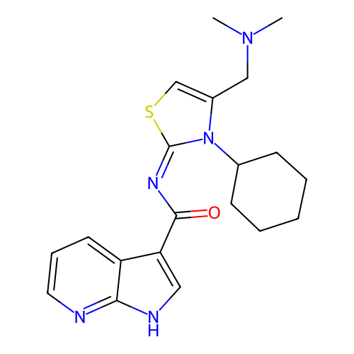 Chemical structure of BindingDB Monomer ID 701066