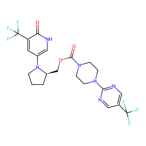 Chemical structure of BindingDB Monomer ID 701312