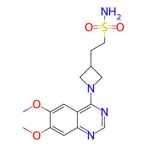 Chemical structure of BindingDB Monomer ID 701523