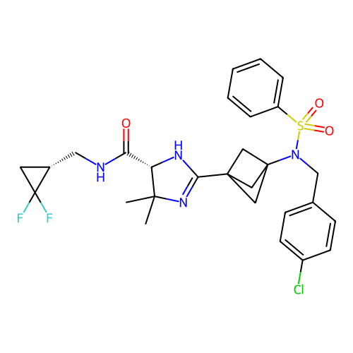Chemical structure of BindingDB Monomer ID 701643