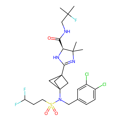 Chemical structure of BindingDB Monomer ID 701654
