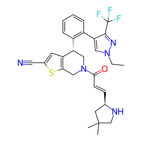 Chemical structure of BindingDB Monomer ID 702345