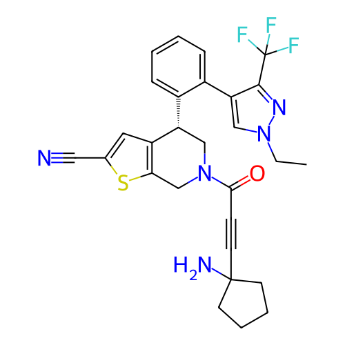 Chemical structure of BindingDB Monomer ID 702394