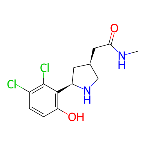 Chemical structure of BindingDB Monomer ID 703025