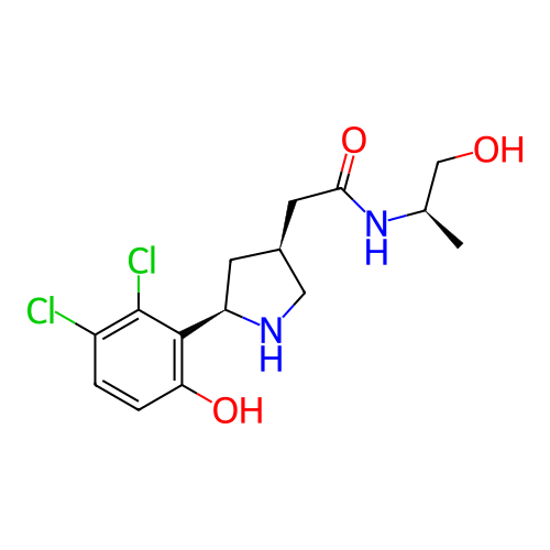 Chemical structure of BindingDB Monomer ID 703046