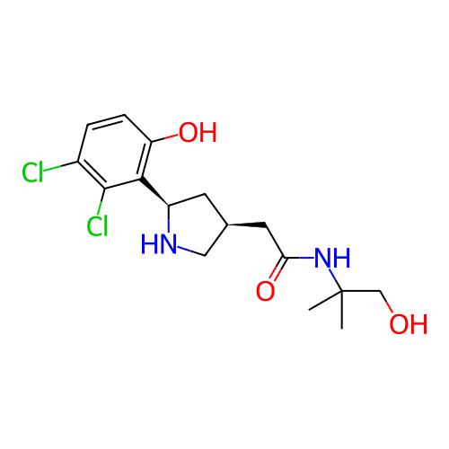 Chemical structure of BindingDB Monomer ID 703054