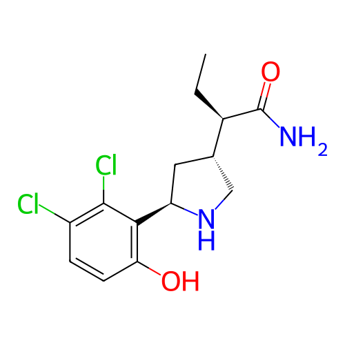 Chemical structure of BindingDB Monomer ID 703056