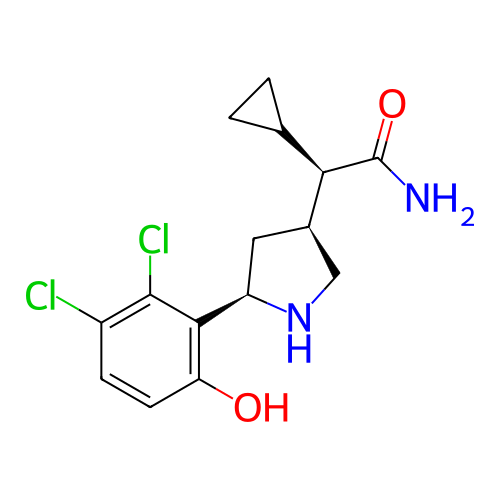 Chemical structure of BindingDB Monomer ID 703061
