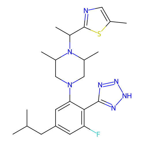 Chemical structure of BindingDB Monomer ID 703747