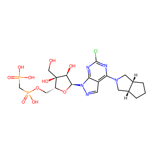Chemical structure of BindingDB Monomer ID 704109