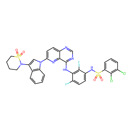 Chemical structure of BindingDB Monomer ID 704254