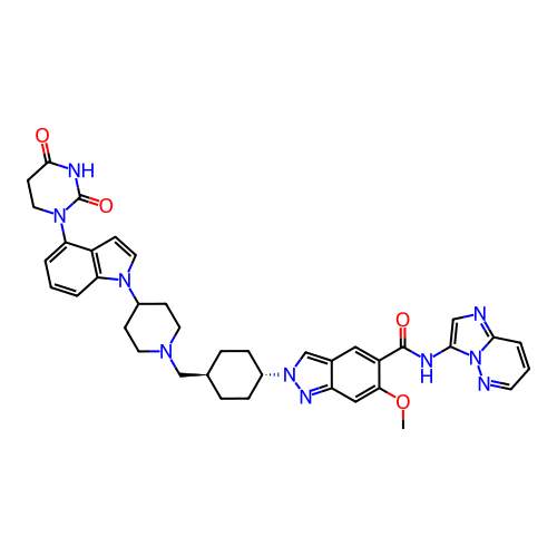 Chemical structure of BindingDB Monomer ID 704365