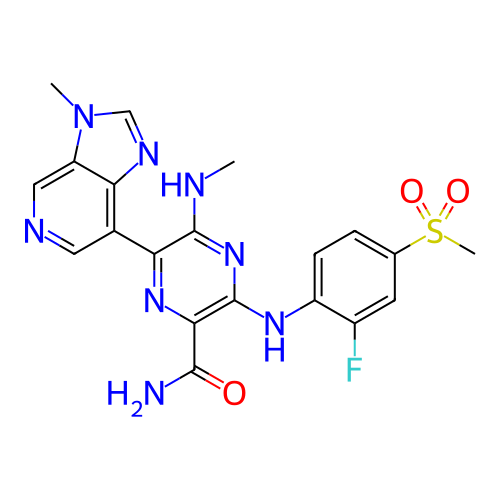 Chemical structure of BindingDB Monomer ID 704640