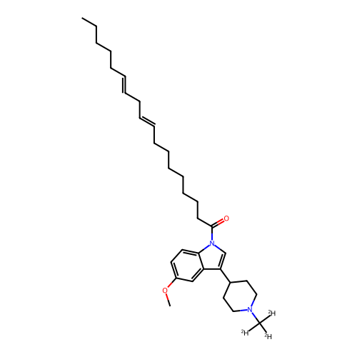 Chemical structure of BindingDB Monomer ID 704694