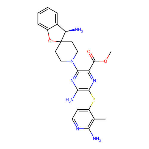 Chemical structure of BindingDB Monomer ID 705306