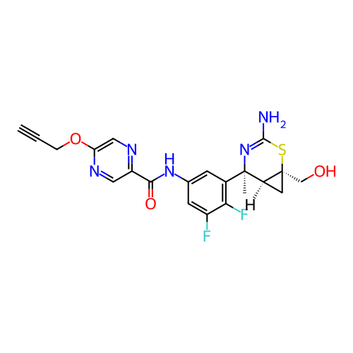 Chemical structure of BindingDB Monomer ID 705427