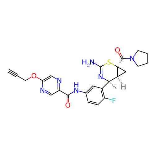 Chemical structure of BindingDB Monomer ID 705507