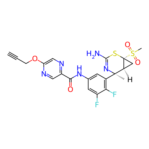 Chemical structure of BindingDB Monomer ID 705618