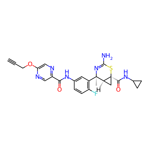 Chemical structure of BindingDB Monomer ID 705669