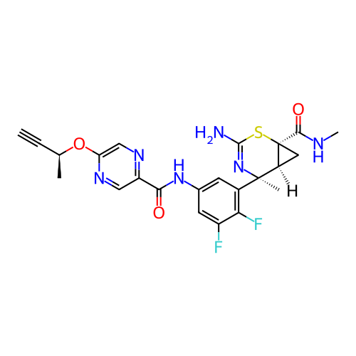 Chemical structure of BindingDB Monomer ID 705841