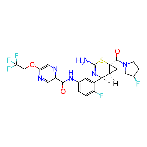 Chemical structure of BindingDB Monomer ID 705865