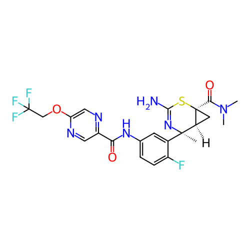 Chemical structure of BindingDB Monomer ID 705874