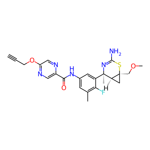 Chemical structure of BindingDB Monomer ID 705917