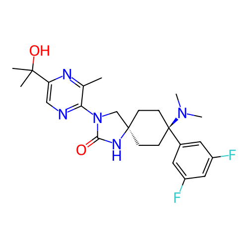 Chemical structure of BindingDB Monomer ID 706957