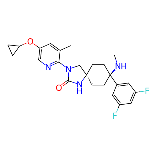 Chemical structure of BindingDB Monomer ID 706962