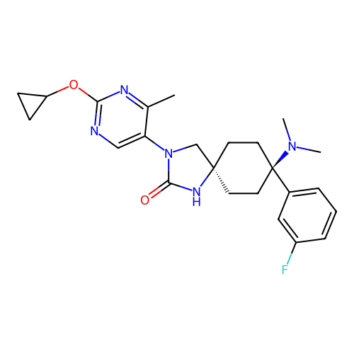 Chemical structure of BindingDB Monomer ID 706985