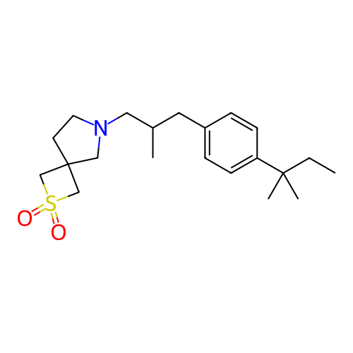 Chemical structure of BindingDB Monomer ID 707021