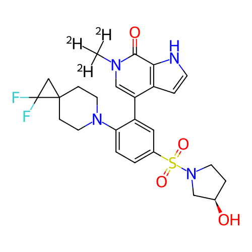 Chemical structure of BindingDB Monomer ID 707295