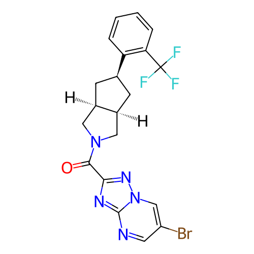 Chemical structure of BindingDB Monomer ID 707605