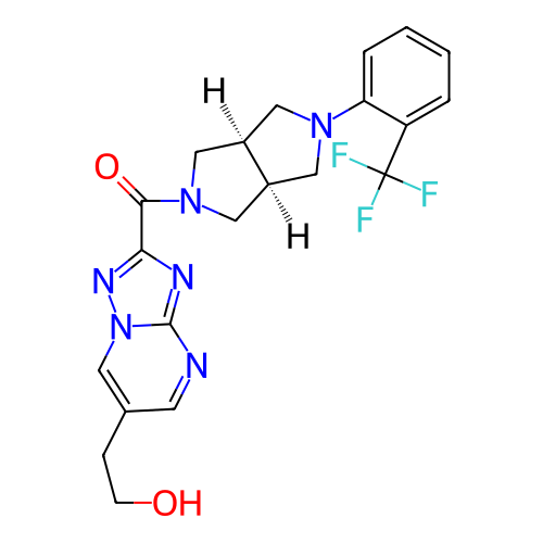 Chemical structure of BindingDB Monomer ID 707617