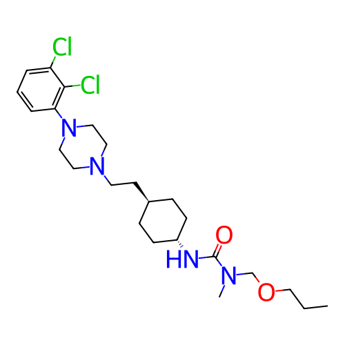 Chemical structure of BindingDB Monomer ID 707645