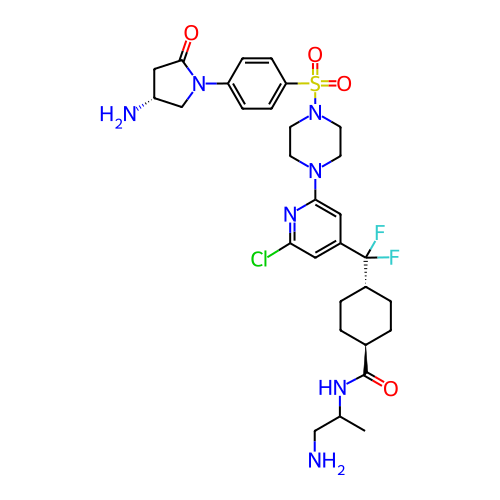 Chemical structure of BindingDB Monomer ID 707666