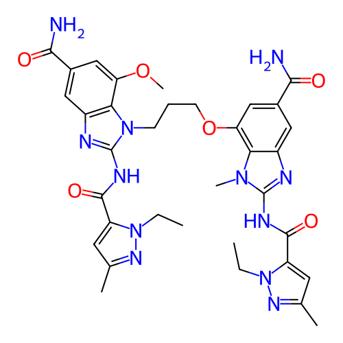 Chemical structure of BindingDB Monomer ID 707924