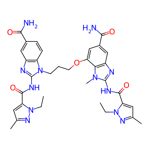 Chemical structure of BindingDB Monomer ID 707927