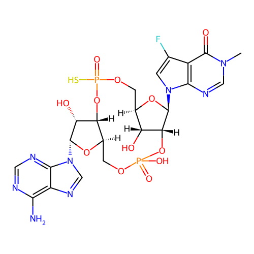 Chemical structure of BindingDB Monomer ID 707932