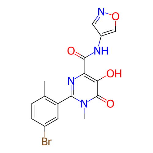 Chemical structure of BindingDB Monomer ID 707971