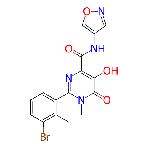 Chemical structure of BindingDB Monomer ID 707972