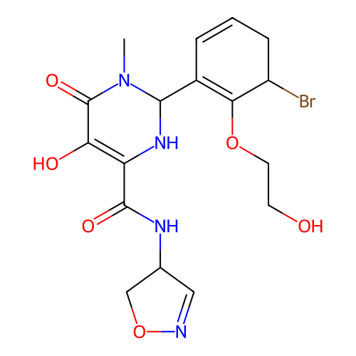 Chemical structure of BindingDB Monomer ID 707982