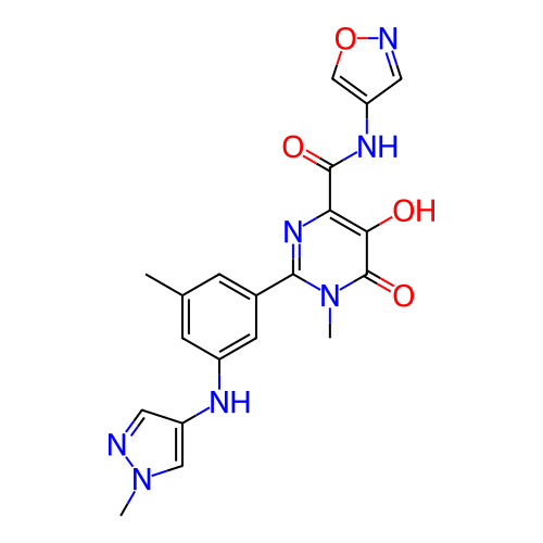 Chemical structure of BindingDB Monomer ID 707999