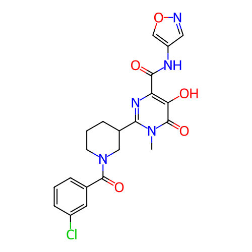 Chemical structure of BindingDB Monomer ID 708012