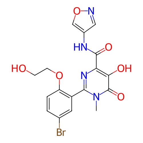 Chemical structure of BindingDB Monomer ID 708035
