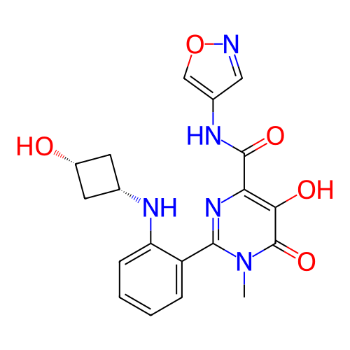 Chemical structure of BindingDB Monomer ID 708039
