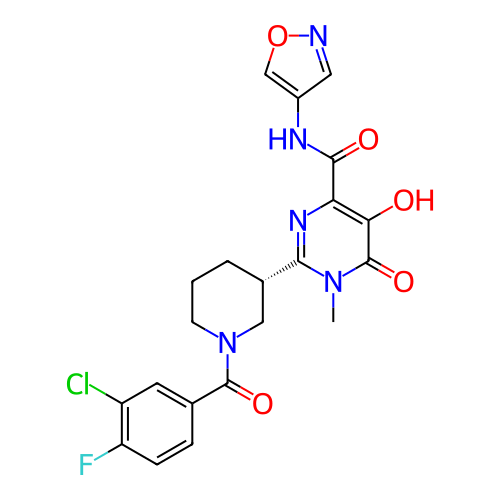 Chemical structure of BindingDB Monomer ID 708049
