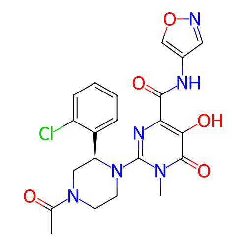 Chemical structure of BindingDB Monomer ID 708081