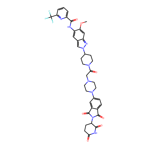 Chemical structure of BindingDB Monomer ID 708321