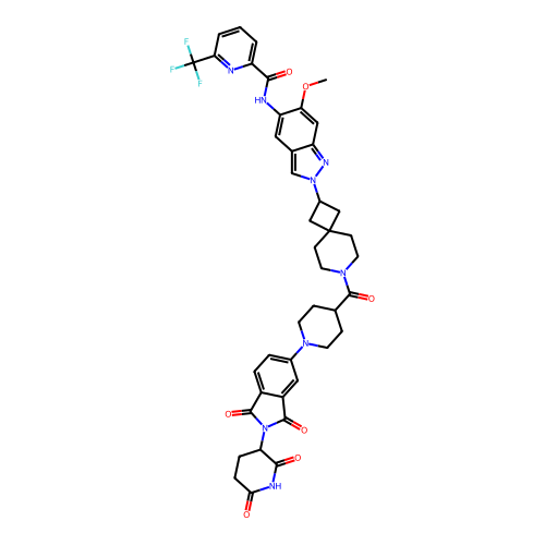Chemical structure of BindingDB Monomer ID 708342